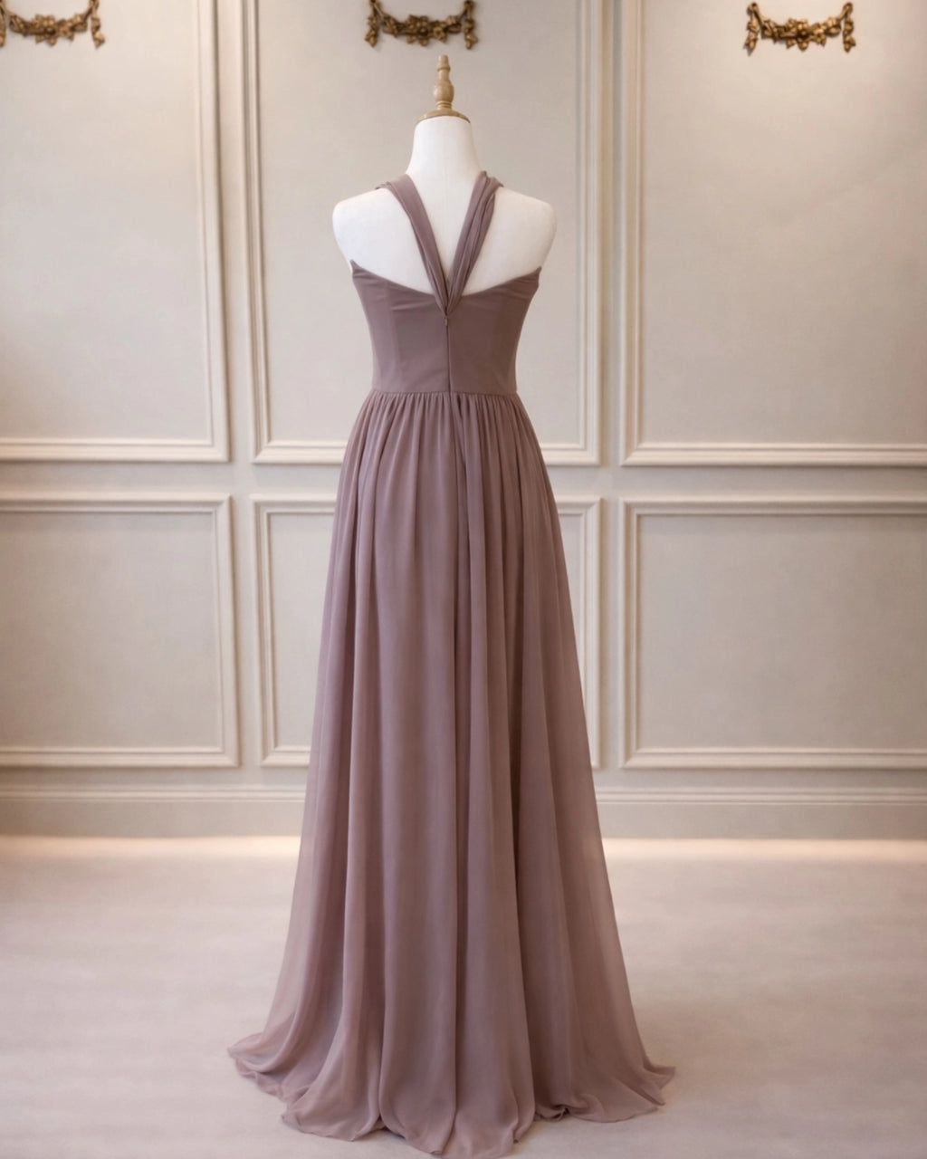 Jade DD018 Chiffon Dusty Mauve