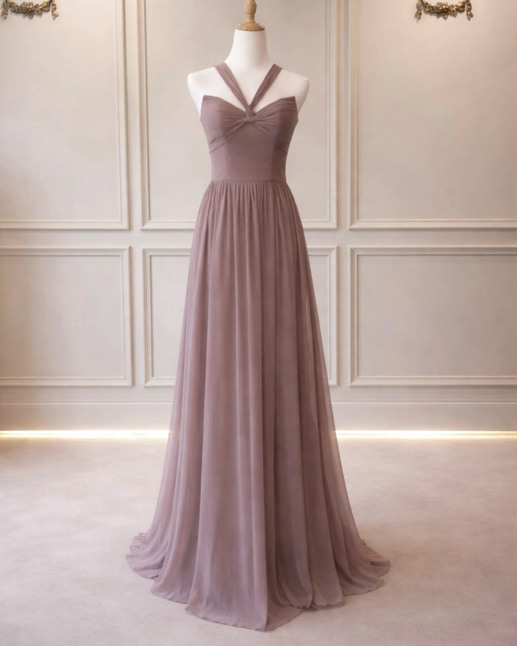Jade DD018 Chiffon Dusty Mauve