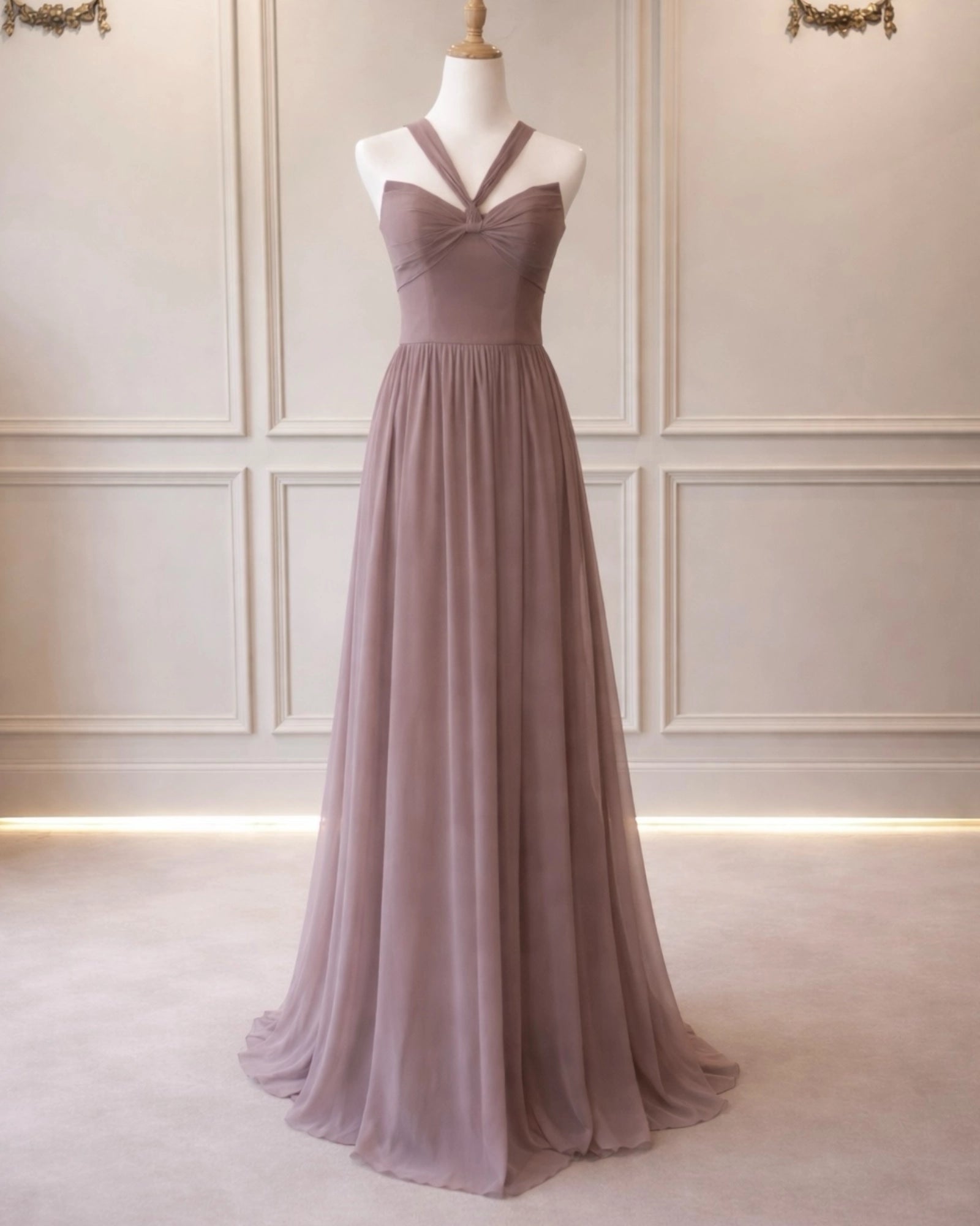 Jade DD018 Chiffon Dusty Mauve